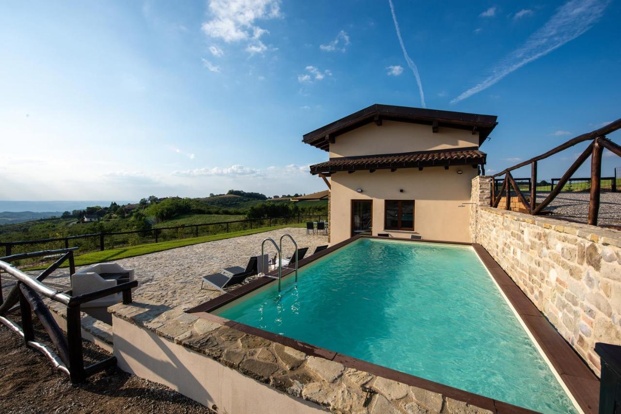 Il Casot Private House With Pool Villa Borgomale Eksteriør bilde